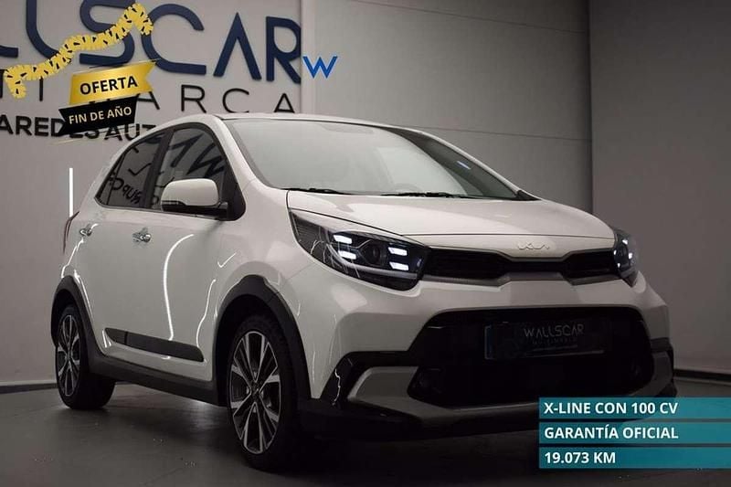 Blanco Usado 2022 Kia Picanto X-Line Utilitario | 15.899 € (Precio justo) - Imagen 1/4