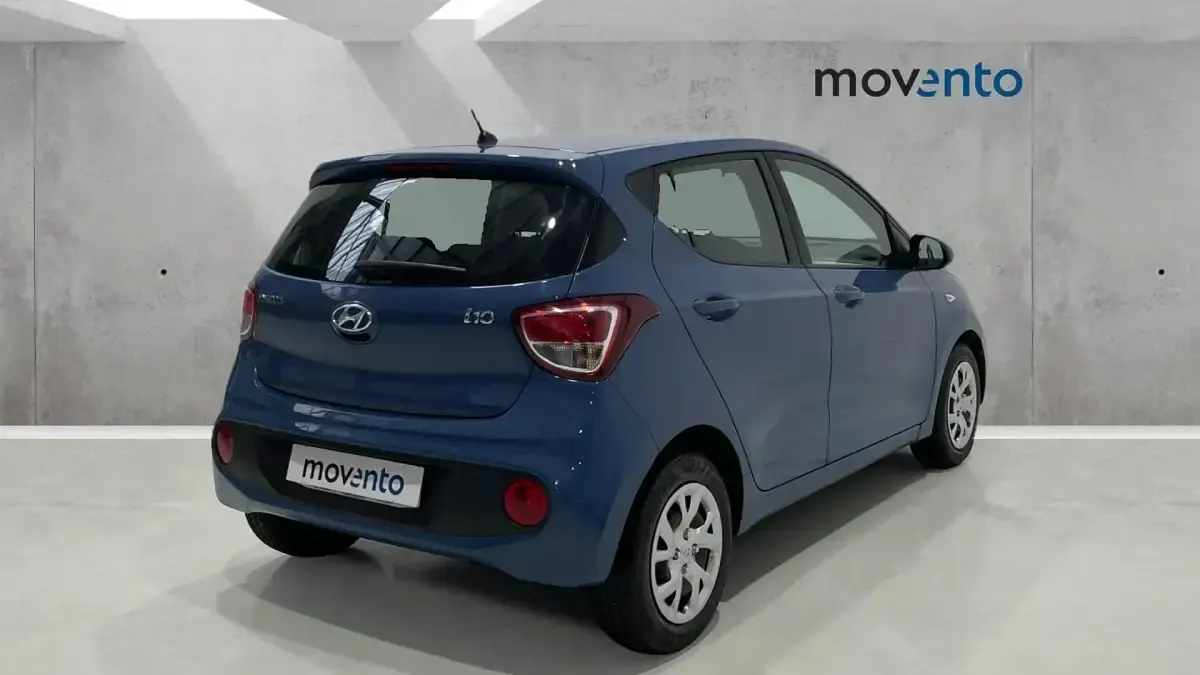 Usado Hyundai i10 66 CV (48 kW) 2018 Azul Utilitario