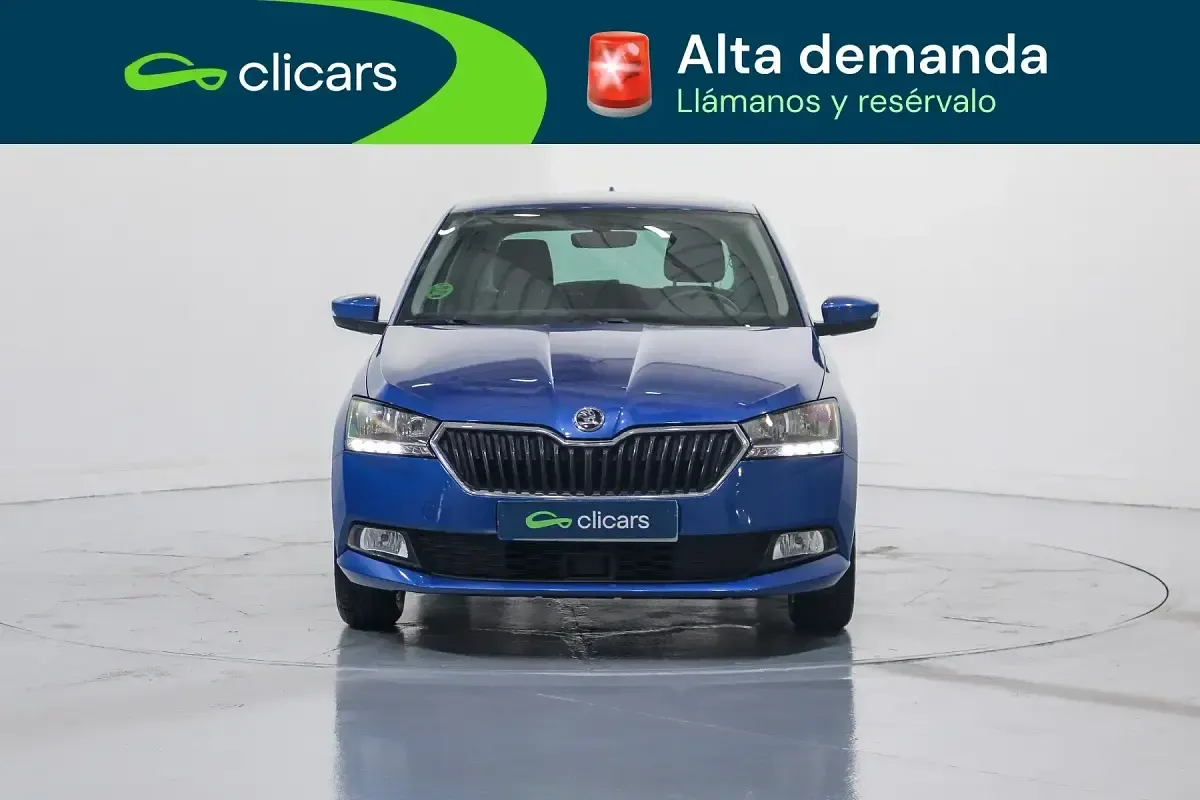 Usado Skoda Fabia Ambition 95 CV (69 kW) 2019 Azul Utilitario
