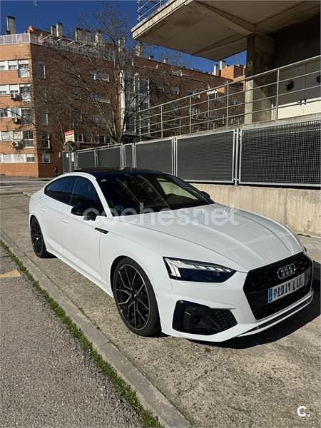 Usado Audi A5 Sportback Sport 163 CV (119 kW) 2020 Blanco Utilitario