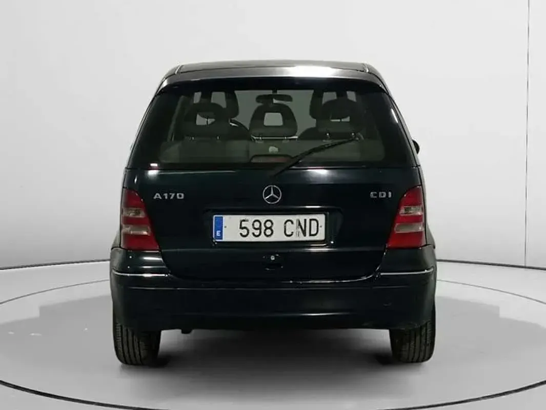 Usado Mercedes A170 Classic 95 CV (69 kW) 2003 Verde Berlina