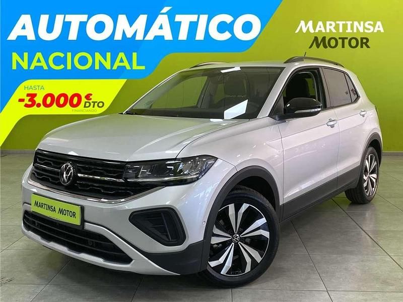 Plateado Usado 2024 VW T-Cross Life SUV | 24.300 € (Un poco caro) - Imagen 1/4