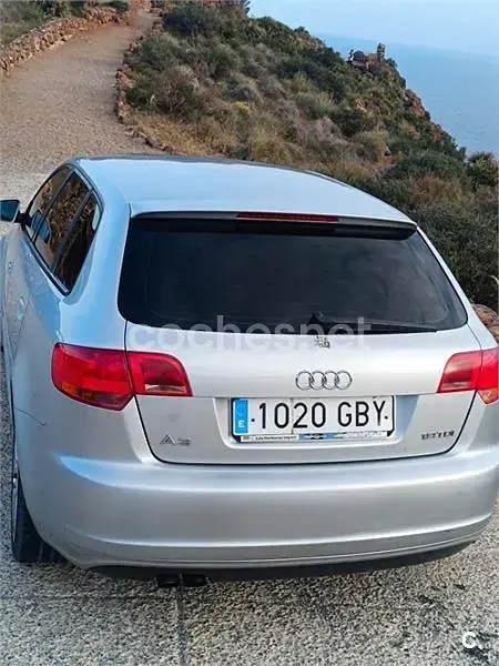 Usado Audi A3 S-Line 105 CV (77 kW) 2008 Gris / plata Utilitario