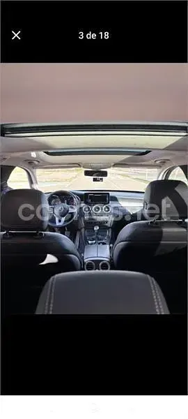 Usado Mercedes C200 150 CV (110 kW) 2019 Negro Familiar