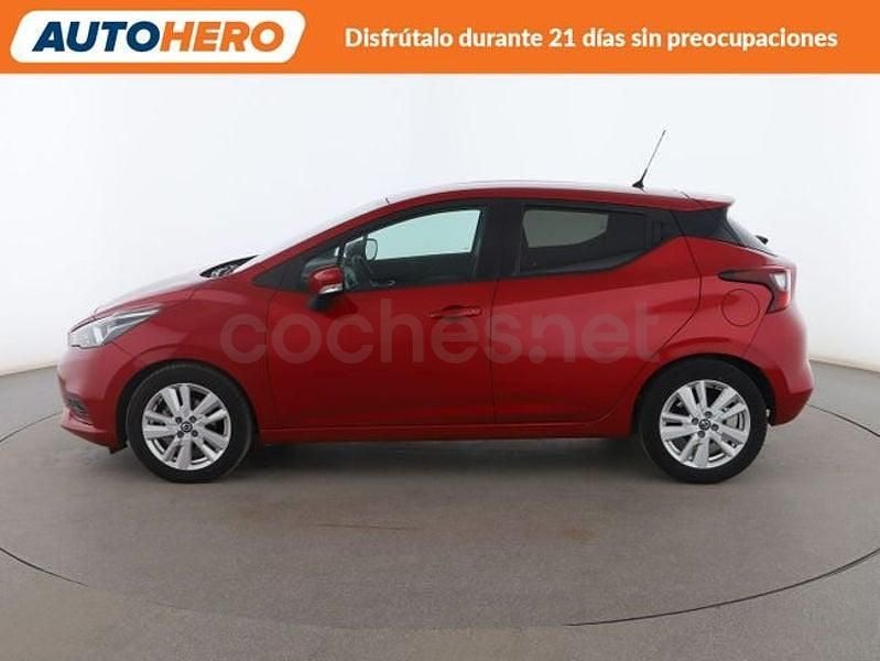 Usado Nissan Micra Acenta 101 CV (74 kW) 2019 Rojo Utilitario