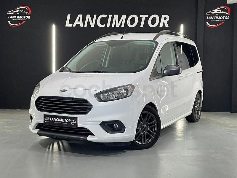 Blanco Usado 2022 Ford Tourneo Courier Titanium Monovolumen | 14.990 € (Precio justo) - Imagen 1/4