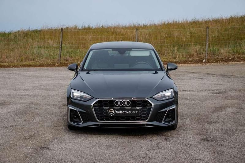Usado Audi A5 Sportback S-Line 163 CV (119 kW) 2021 Gris Utilitario