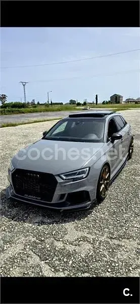 Usado Audi RS3 400 CV (294 kW) 2019 Gris / plata Berlina