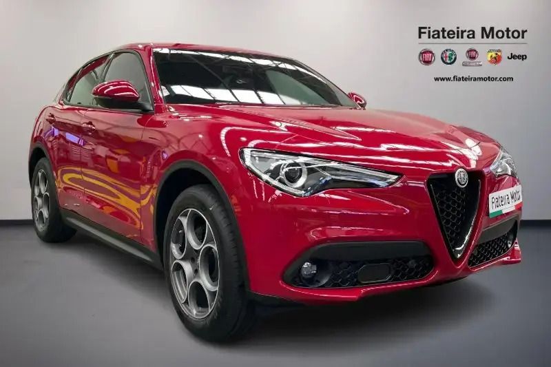 Rojo Usado 2022 Alfa Romeo Stelvio Sprint SUV | 44.990 € - Imagen 1/4