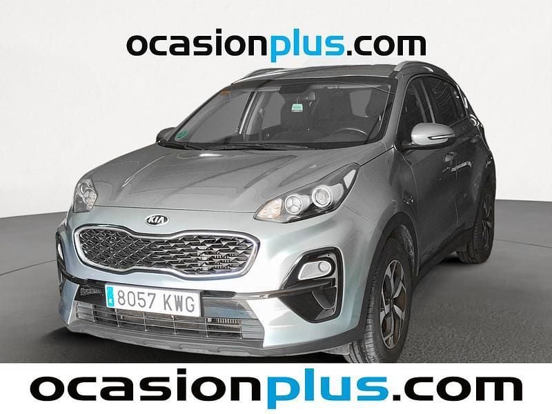 Gris plata Usado 2019 Kia Sportage SUV | 18.591 € (Precio justo) - Imagen 1/4