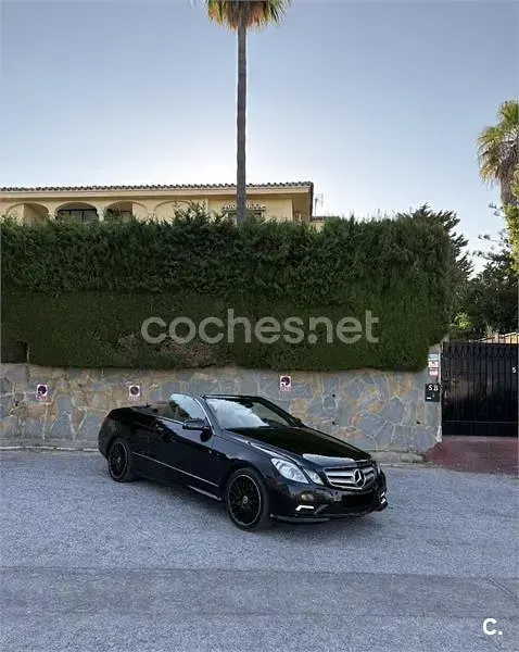 Usado Mercedes E350 Elegance 231 CV (169 kW) 2012 Negro Descapotable