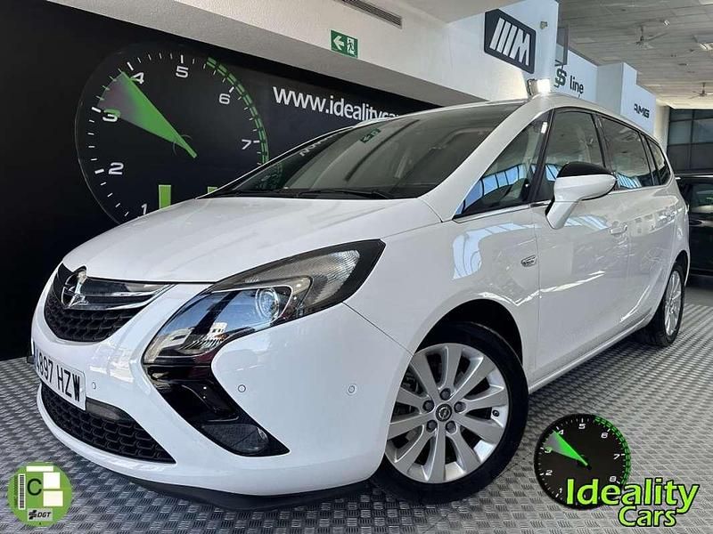 Blanco Usado 2014 Opel Zafira Tourer Selective Monovolumen | 10.980 € (Precio justo) - Imagen 1/4