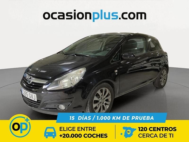 Usado Opel Corsa 101 CV (74 kW) 2010 Negro Utilitario