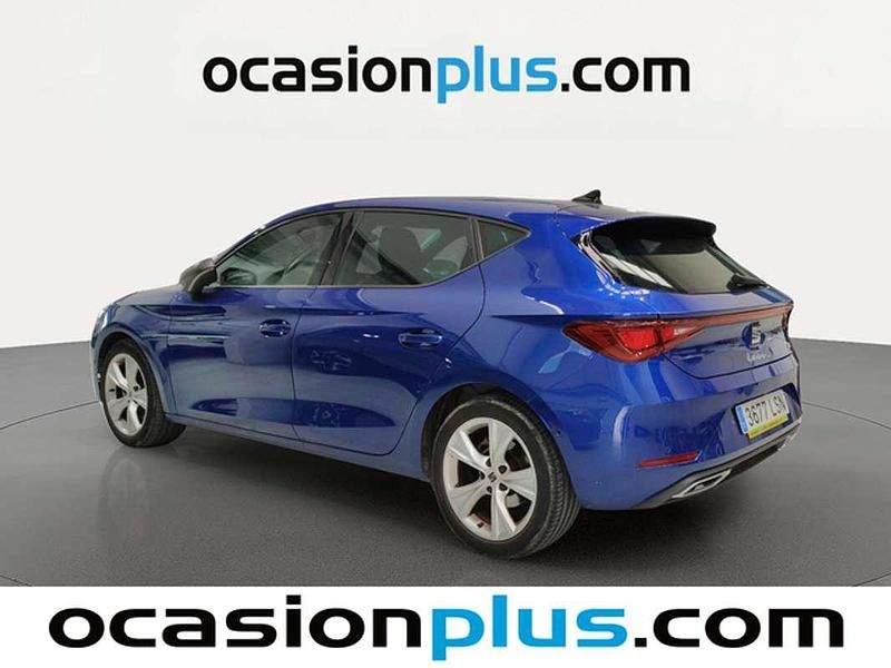 Usado Seat Leon FR 150 CV (110 kW) 2021 Azul Utilitario