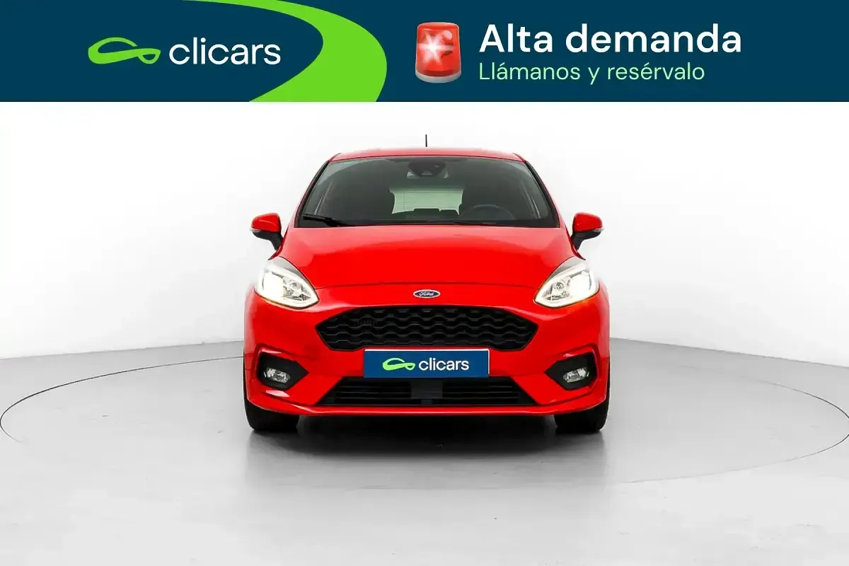 Usado Ford Fiesta ST-Line 140 CV (102 kW) 2018 Rojo Utilitario