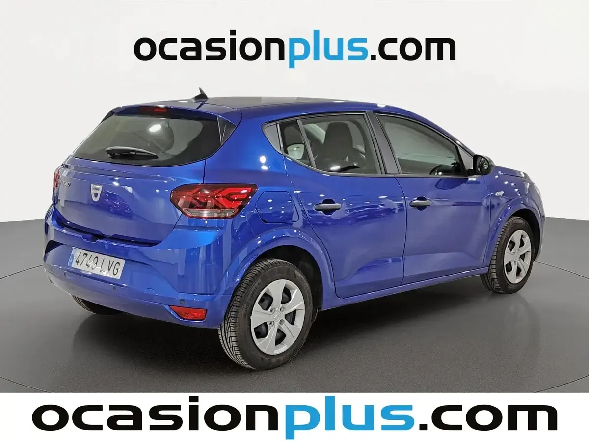 Usado Dacia Sandero Essentiel 101 CV (74 kW) 2021 Azul Utilitario