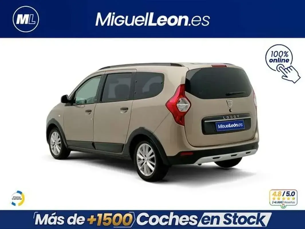 Usado Dacia Lodgy Stepway 102 CV (75 kW) 2019 Marrón Monovolumen