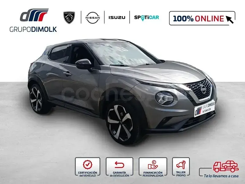 Usado Nissan Juke Tekna 114 CV (83 kW) 2023 Gris / plata SUV