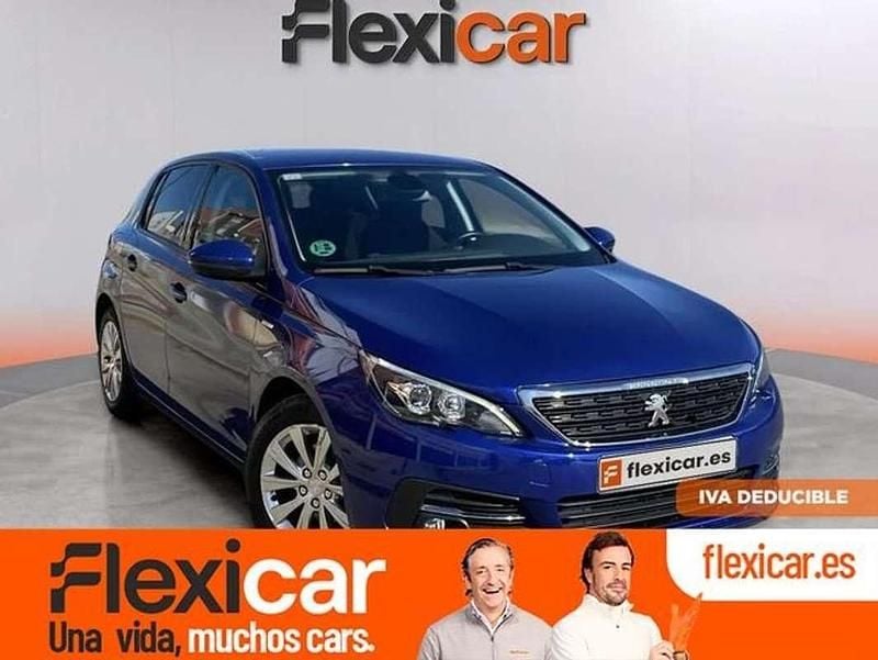 Azul Usado 2020 Peugeot 308 Allure Familiar | 9490 € (Super precio) - Imagen 1/4