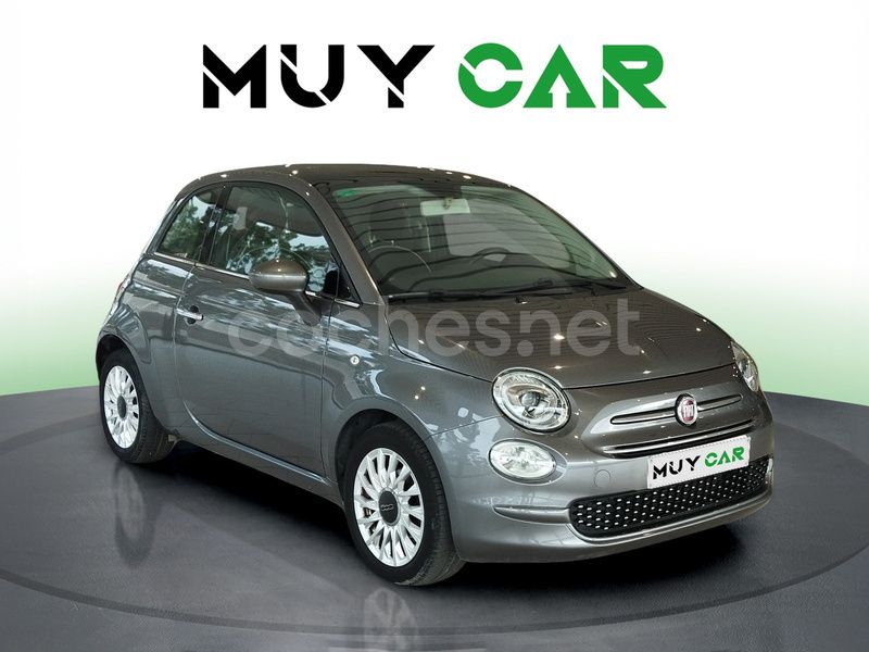 Gris / plata Usado 2019 Fiat 500 Lounge Berlina | 8490 € (Buen precio) - Imagen 1/4