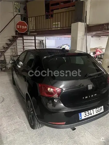 Usado Seat Ibiza Reference 105 CV (77 kW) 2008 Negro Berlina