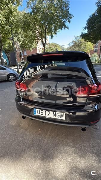 Usado VW Golf VII GTI 235 CV (172 kW) 2012 Negro Berlina