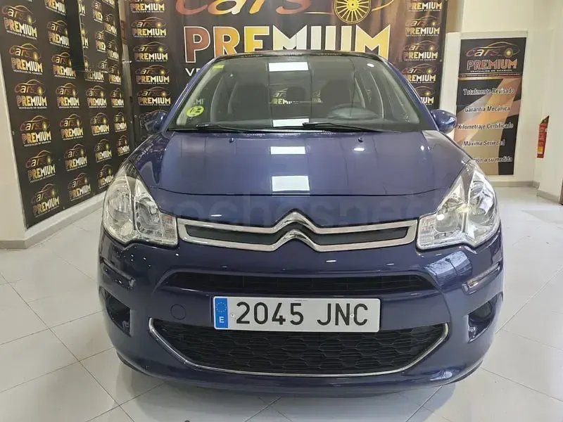 Usado Citroën C3 Attraction 75 CV (55 kW) 2015 Azul Berlina