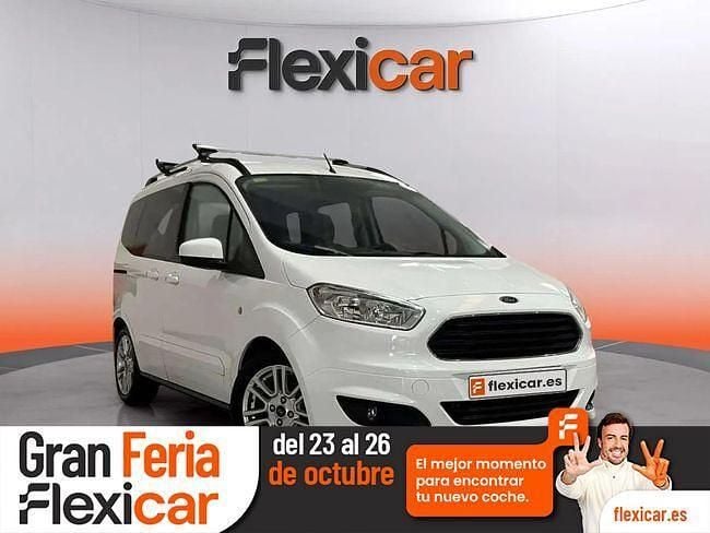Blanco Usado 2015 Ford Tourneo Courier Ambiente Monovolumen | 10.970 € (Precio justo) - Imagen 1/4