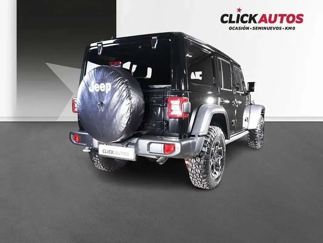 Usado Jeep Wrangler Rubicon 381 CV (280 kW) 2022 Negro SUV
