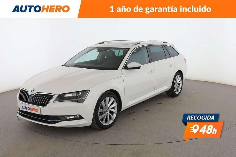 Blanco Usado 2016 Skoda Superb LAURIN & KLEMENT Familiar | 20.699 € (Precio justo) - Imagen 1/3