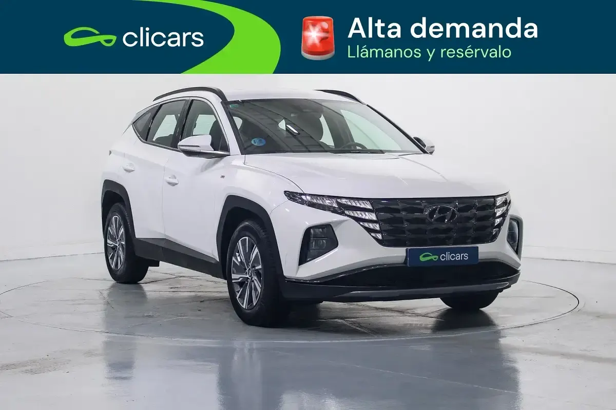 Usado Hyundai Tucson 150 CV (110 kW) 2021 Blanco SUV