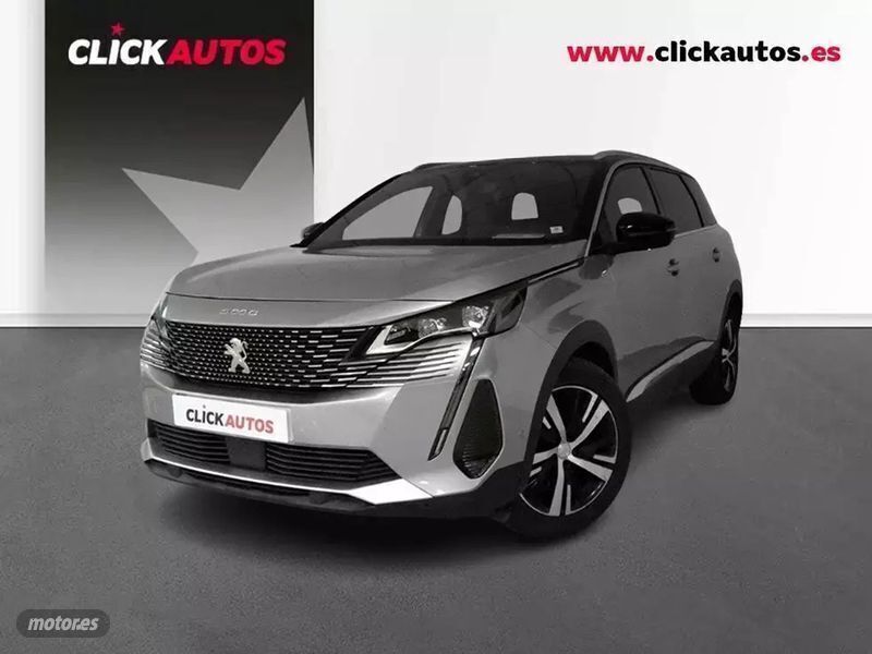 Blanco Usado 2021 Peugeot 5008 GTi Monovolumen | 23.000 € (Precio justo) - Imagen 1/4