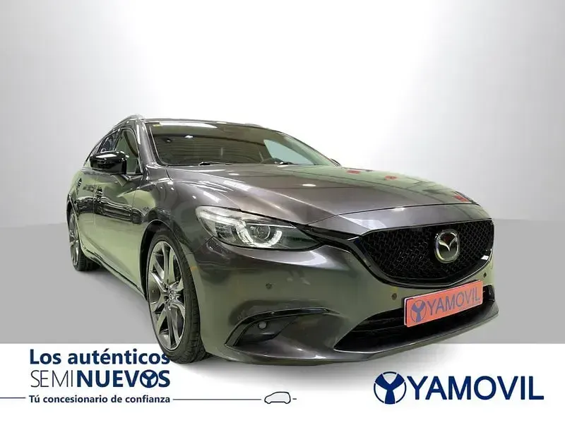 Brugt Mazda 6 Luxury 175 HK (128 kW) 2018 Grå Stationcar
