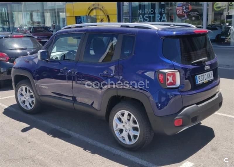 Usado Jeep Renegade Limited 170 CV (125 kW) 2018 Azul SUV