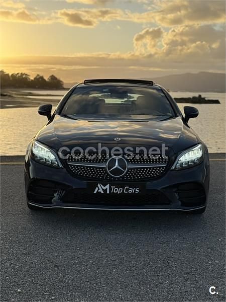 Usado Mercedes C220 194 CV (142 kW) 2020 Azul Coupe