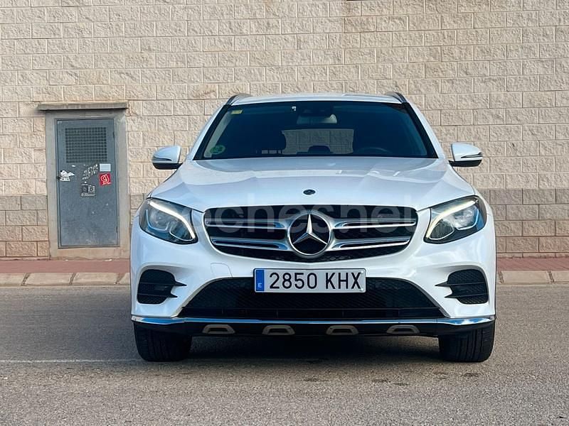 Usado Mercedes GLC220 170 CV (125 kW) 2018 Blanco SUV