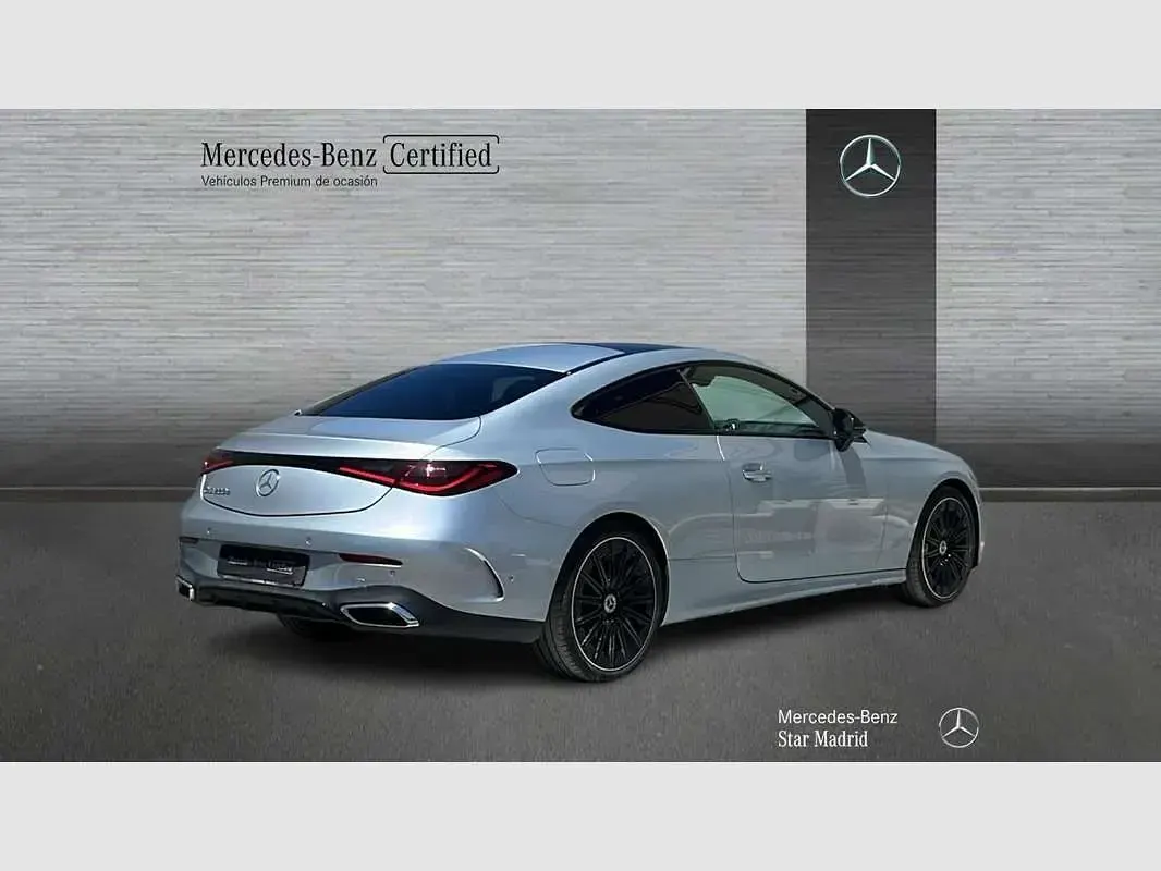 Usado Mercedes CLE220 197 CV (144 kW) 2025 Plateado Coupe