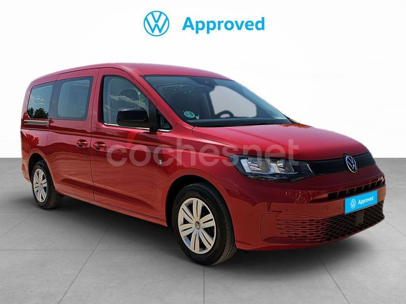 Rojo Usado 2024 VW Caddy Maxi Monovolumen | 32.590 € (Precio justo) - Imagen 1/4