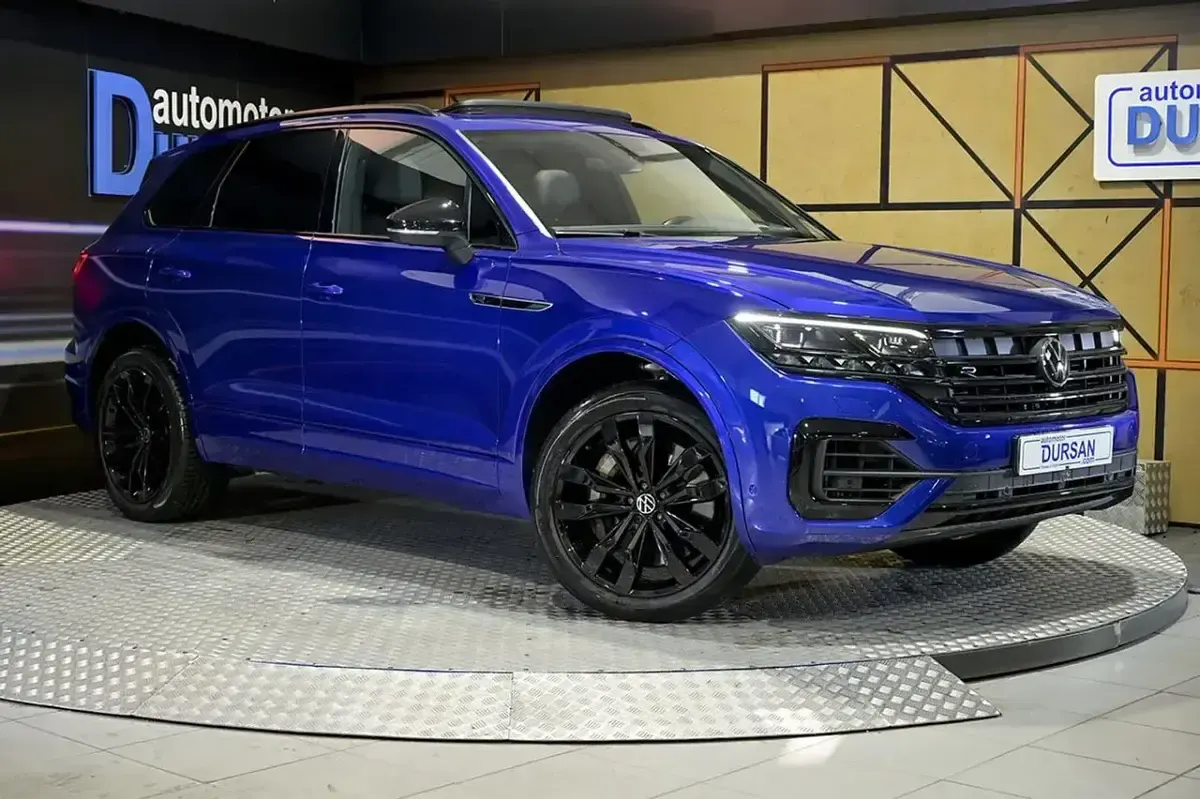 Usado VW Touareg R 462 CV (339 kW) 2021 Azul SUV