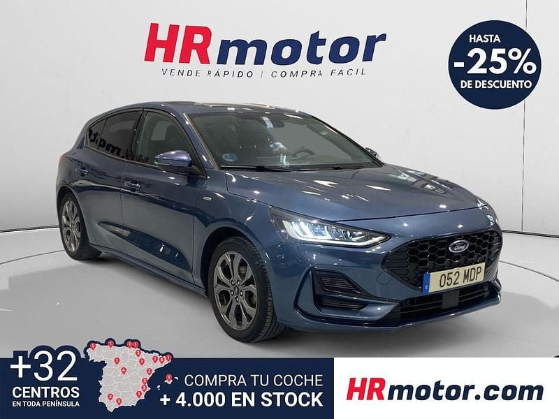 Usado Ford Focus ST-Line X 125 CV (91 kW) 2023 Azul Familiar