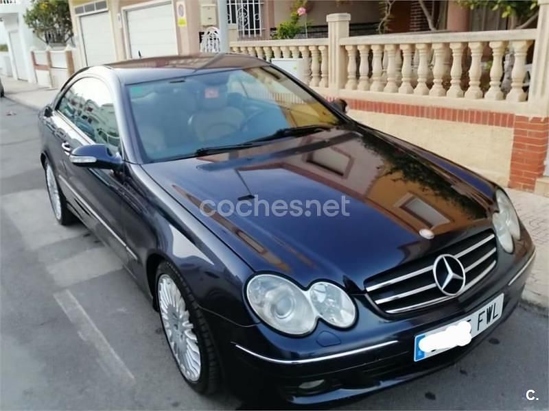 Azul Usado 2007 Mercedes CLK350 Avantgarde Coupe | 9500 € (Buen precio) - Imagen 1/1