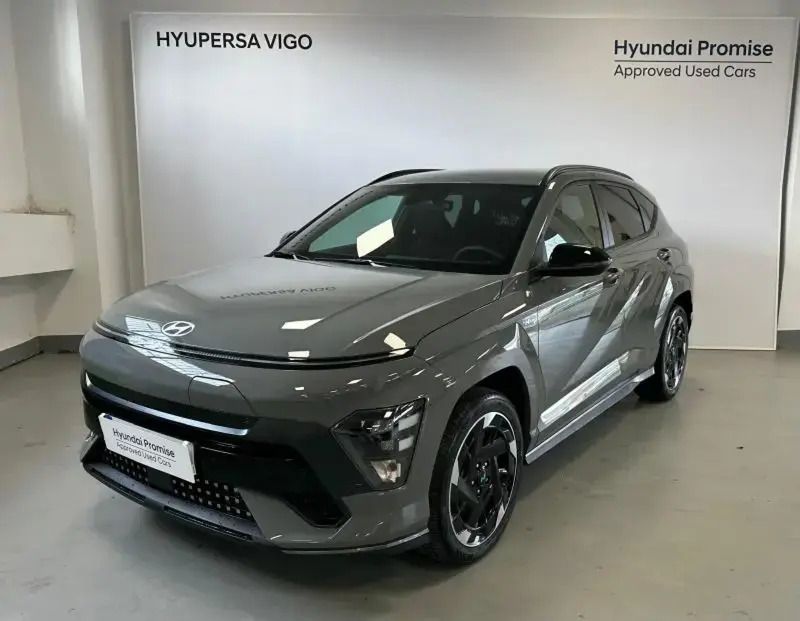 Gris/plata Usado 2024 Hyundai Kona N Line SUV | 37.200 € - Imagen 1/4