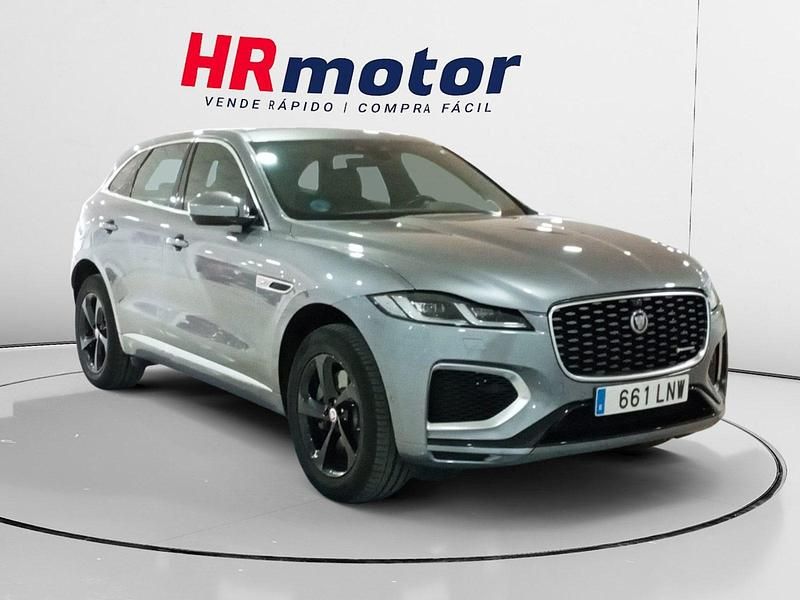 Gris Usado 2021 Jaguar F-Pace R-Dynamic SUV | 32.890 € (Precio justo) - Imagen 1/4