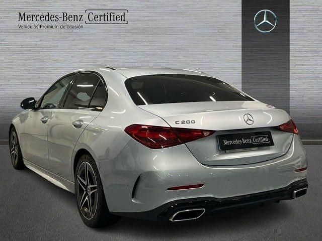 Usado Mercedes C200 204 CV (150 kW) 2022 Plata hightech