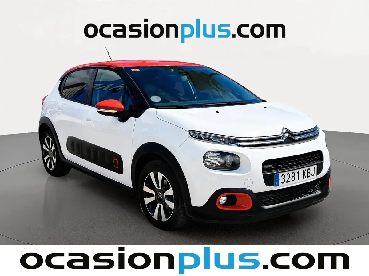 Usado Citroën C3 Feel 82 CV (60 kW) 2017 Blanco Utilitario