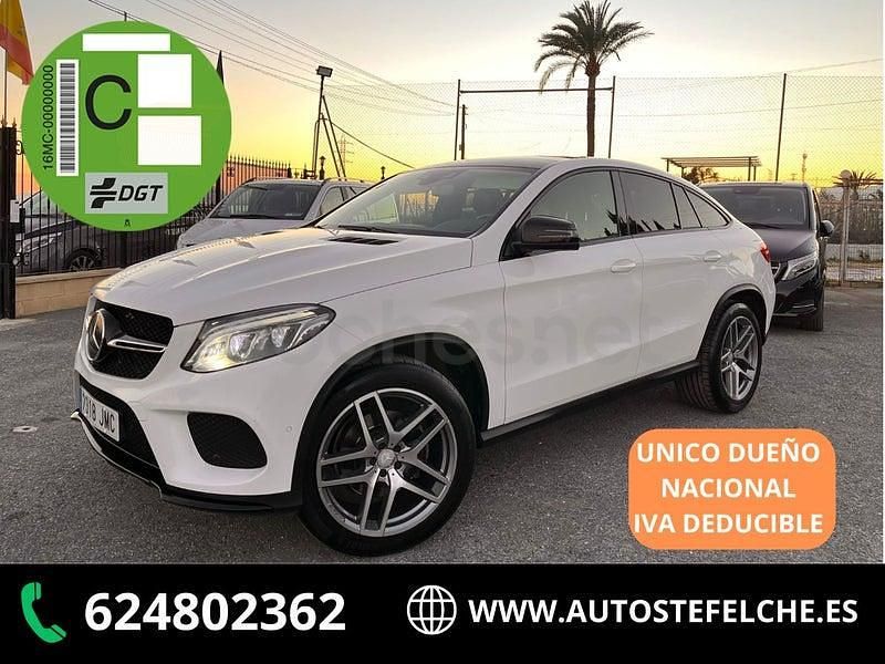 Usado Mercedes GLE350 258 CV (189 kW) 2016 Blanco Coupe
