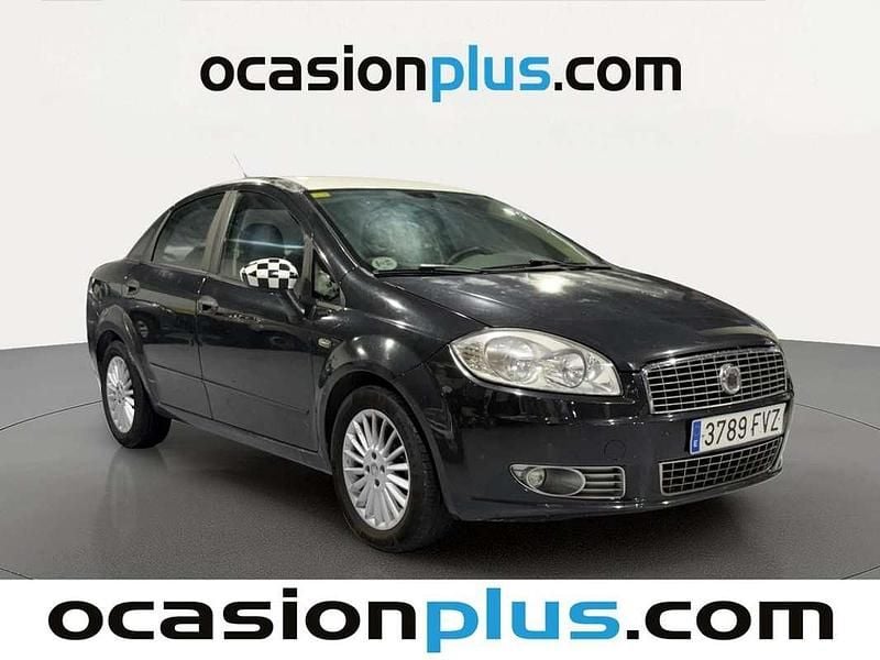 Usado Fiat Linea Dynamic 90 CV (66 kW) 2007 Negro Berlina