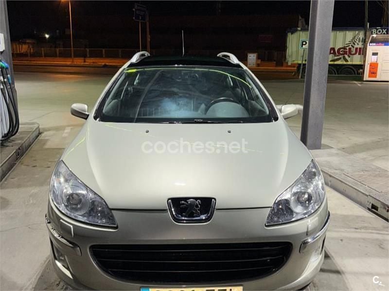 Usado Peugeot 407 Sport 136 CV (100 kW) 2008 Gris / plata Familiar