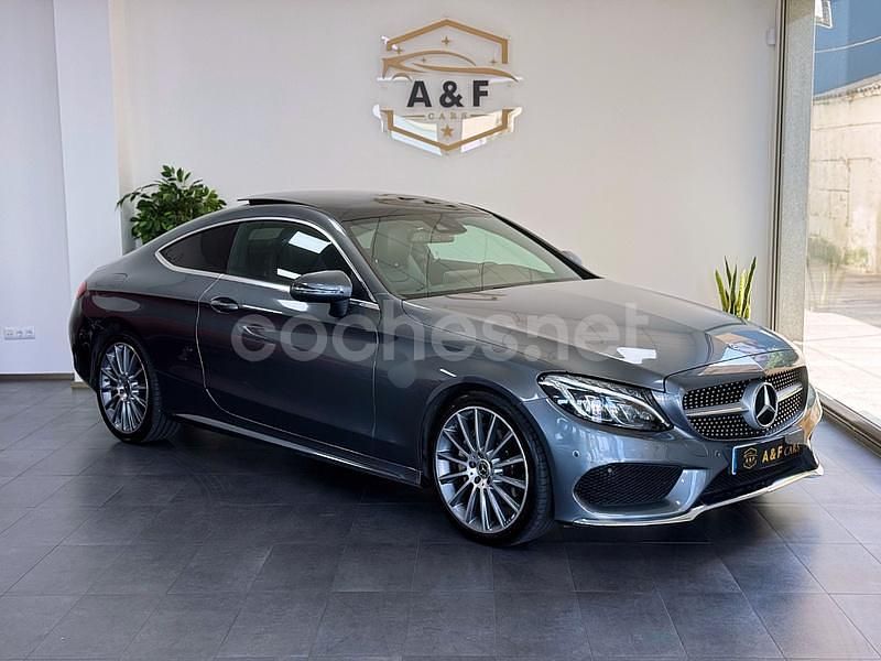 Usado Mercedes C220 194 CV (142 kW) 2019 Gris / plata Coupe