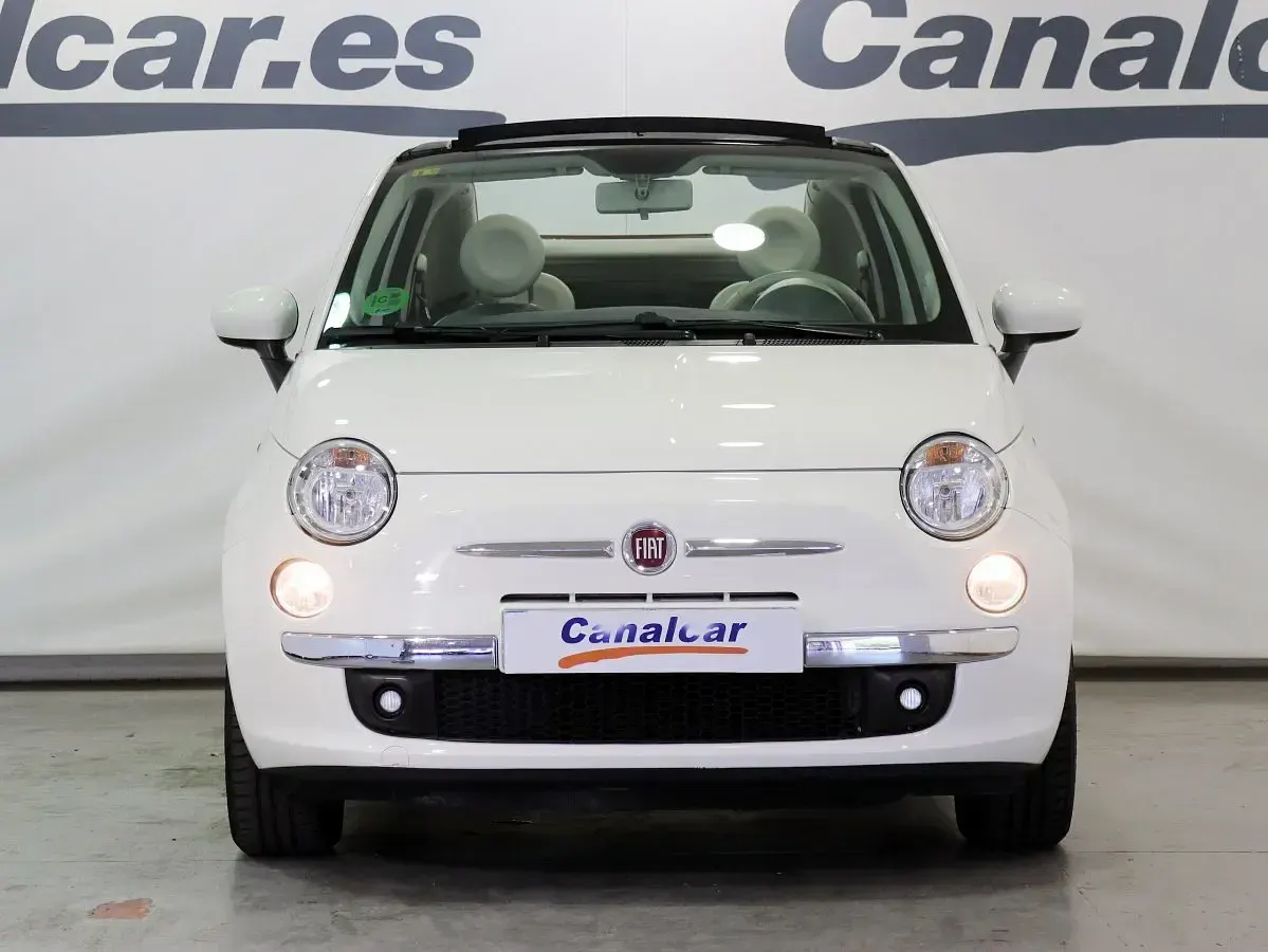 Usado Fiat 500C Lounge 69 CV (50 kW) 2013 Blanco Descapotable